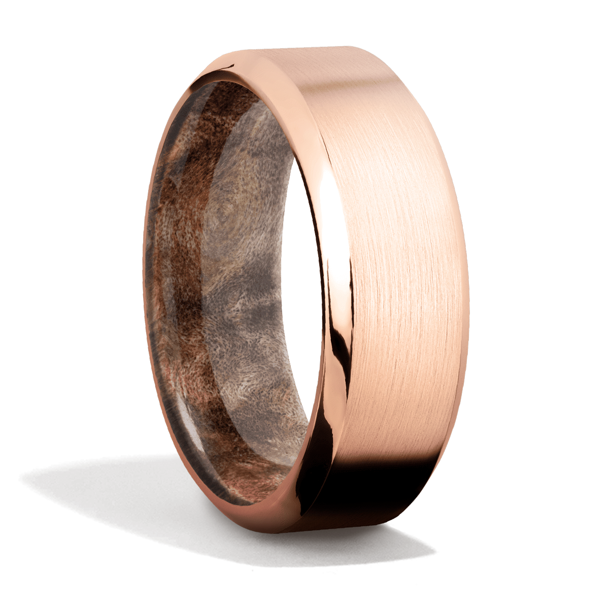 Rose Gold + Hardwood