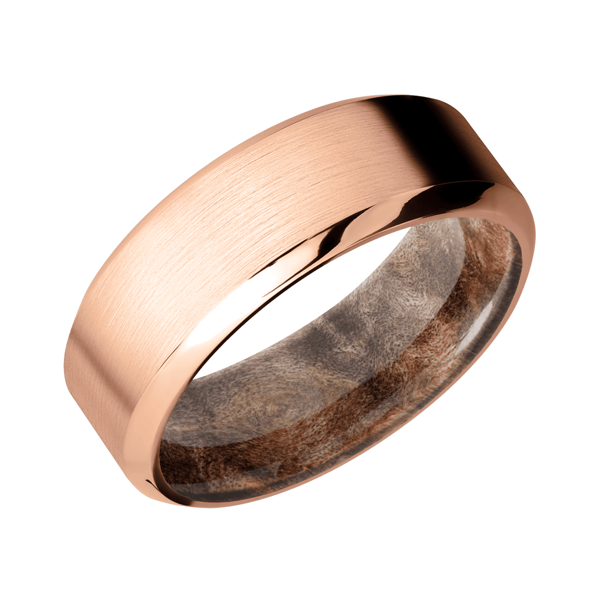 Rose Gold + Hardwood