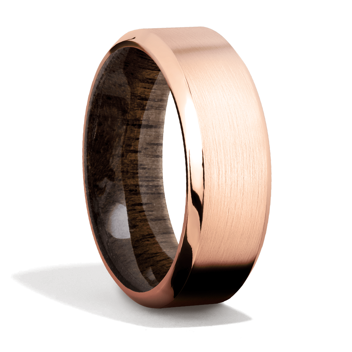 Rose Gold + Hardwood