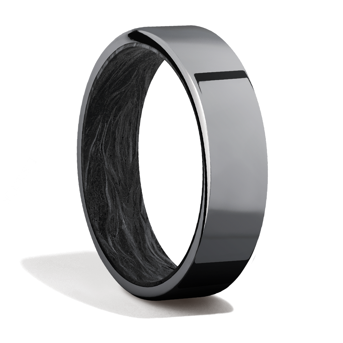 Tantalum + Forged Carbon Fiber + Polish Finish