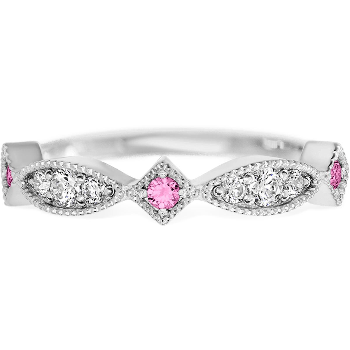 Ethereal White Gold + Colored Gemstones