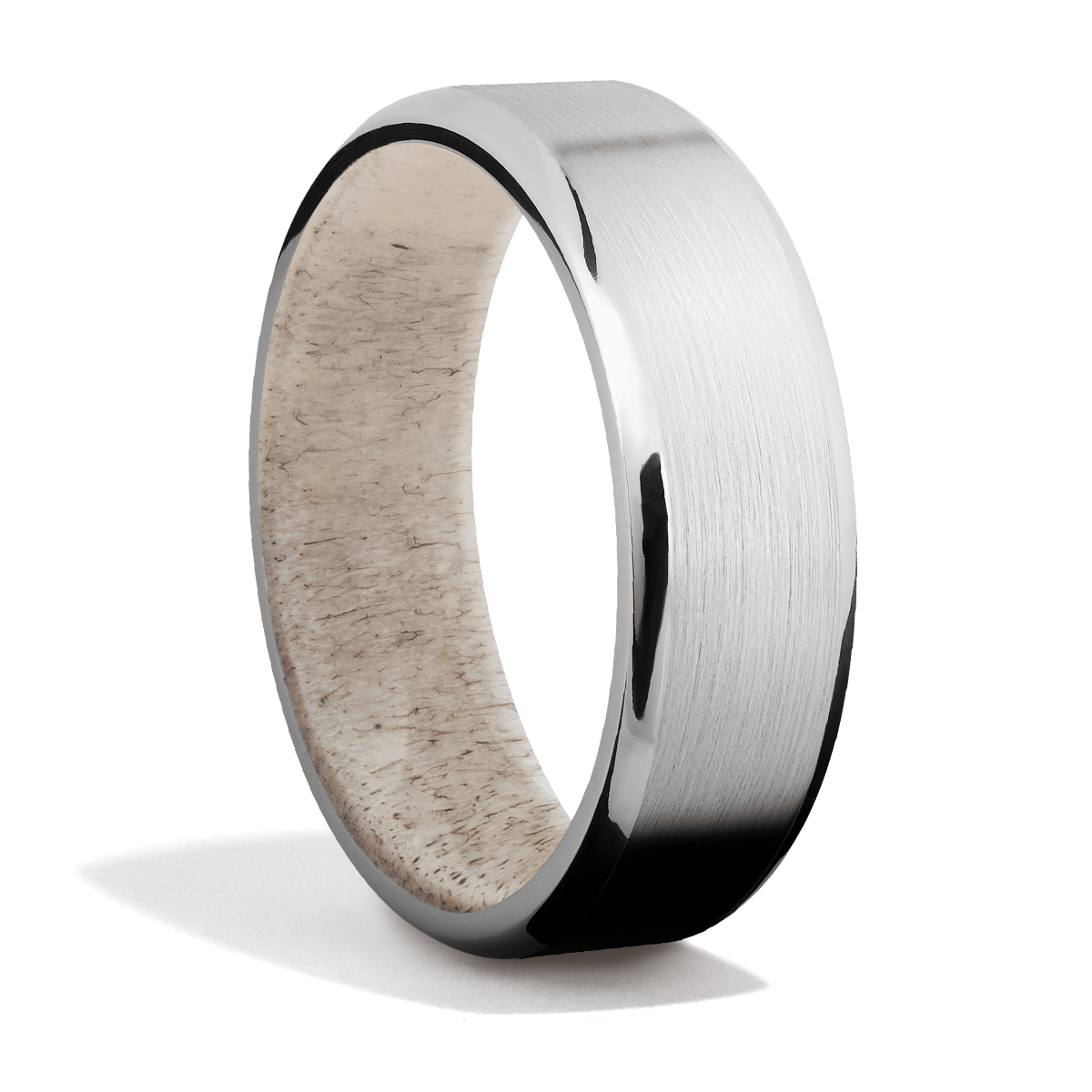 White Gold + Antler + Satin Finish