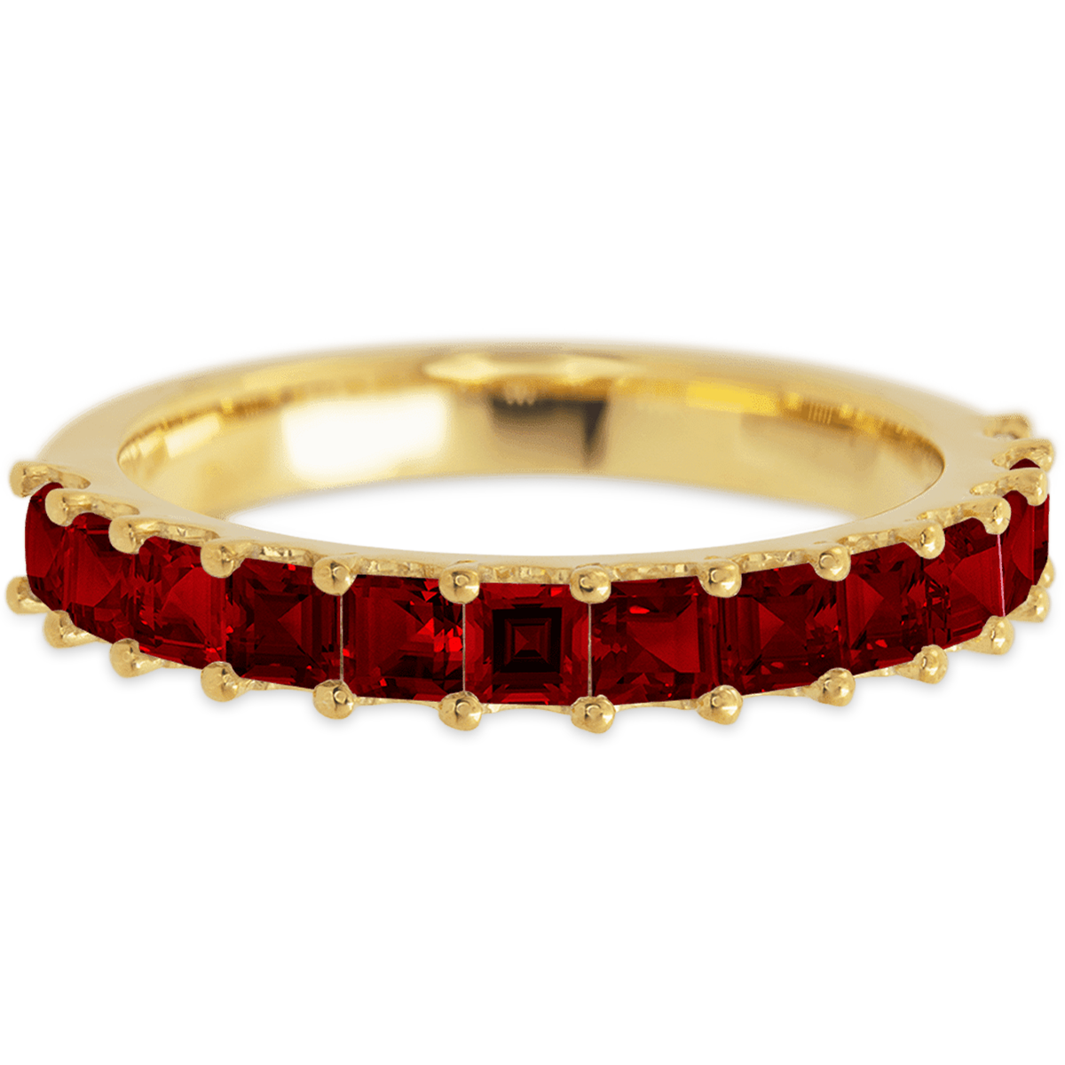 Princess Yellow Gold + Colored Gemstones