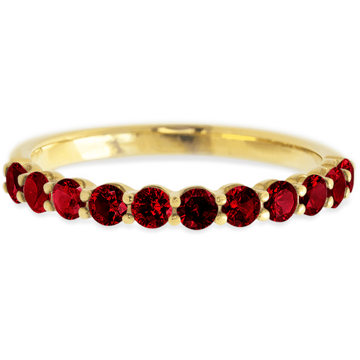 Dotted Yellow Gold + Colored Gemstones