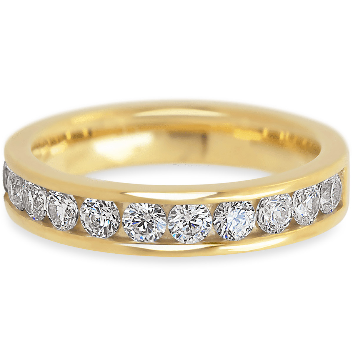 Bold Yellow Gold + White Diamonds