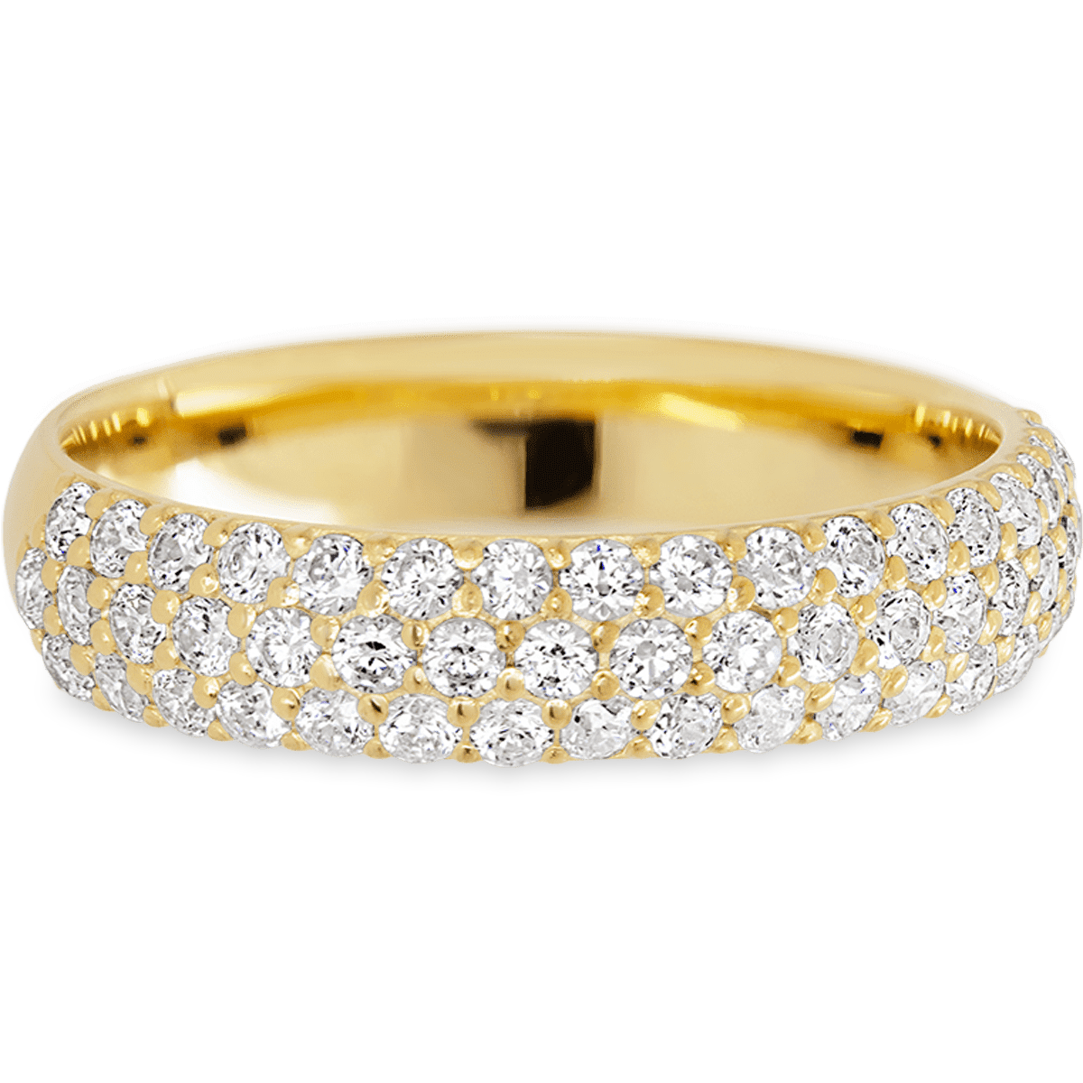 Stunning Diamond Yellow Gold + White Diamonds