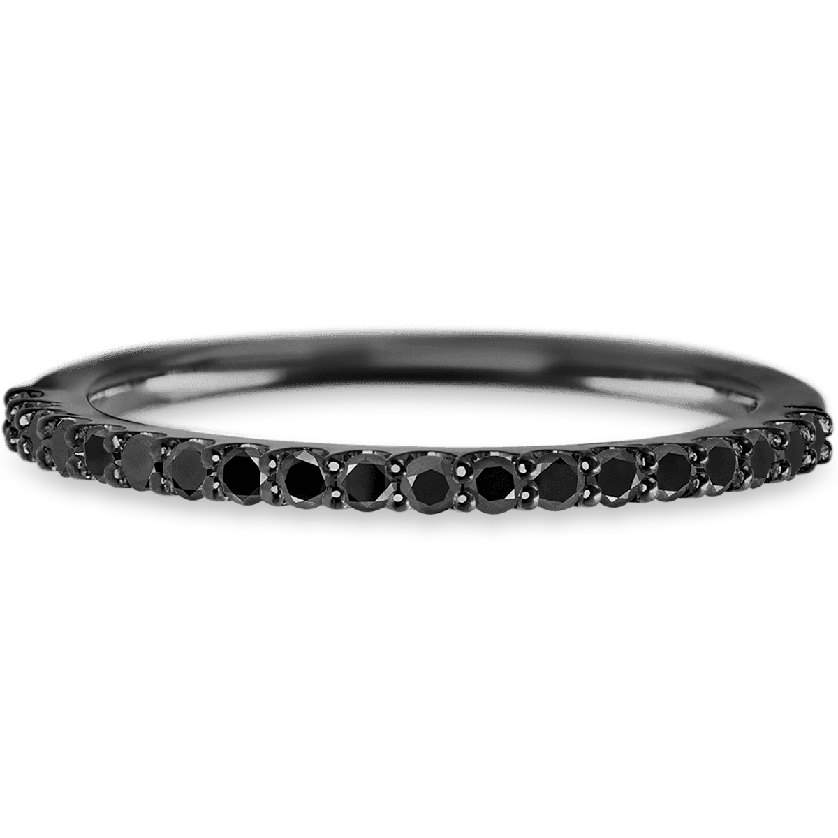 Half Eternity Zirconium + Colored Gemstones