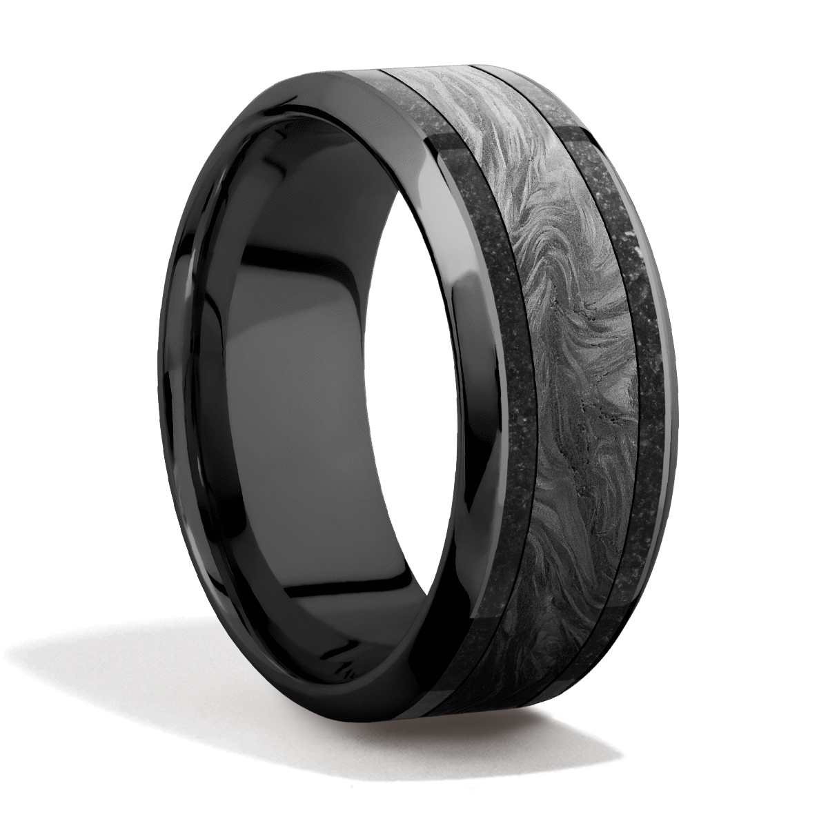 Zirconium + Forged Carbon Fiber + Dinosaur Bone