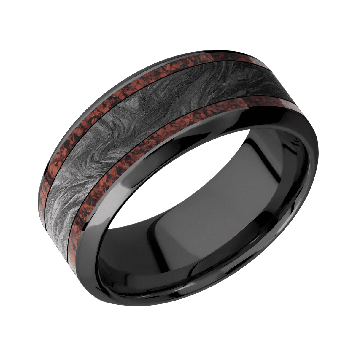 Zirconium + Forged Carbon Fiber + Dinosaur Bone