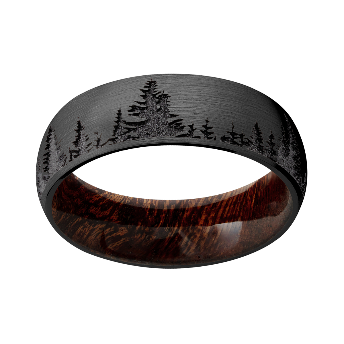 Handsome Zirconium Trees Laser Carving Hardwood Mens Wedding Or handsome-zirconium-trees-laser-carving-hardwood-mens-wedding-or