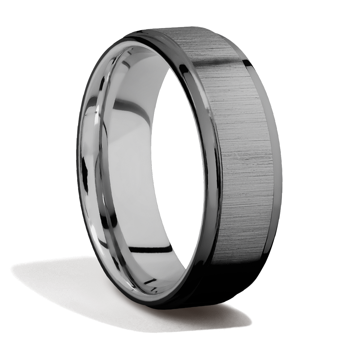 Rare metal 2025 mens wedding band